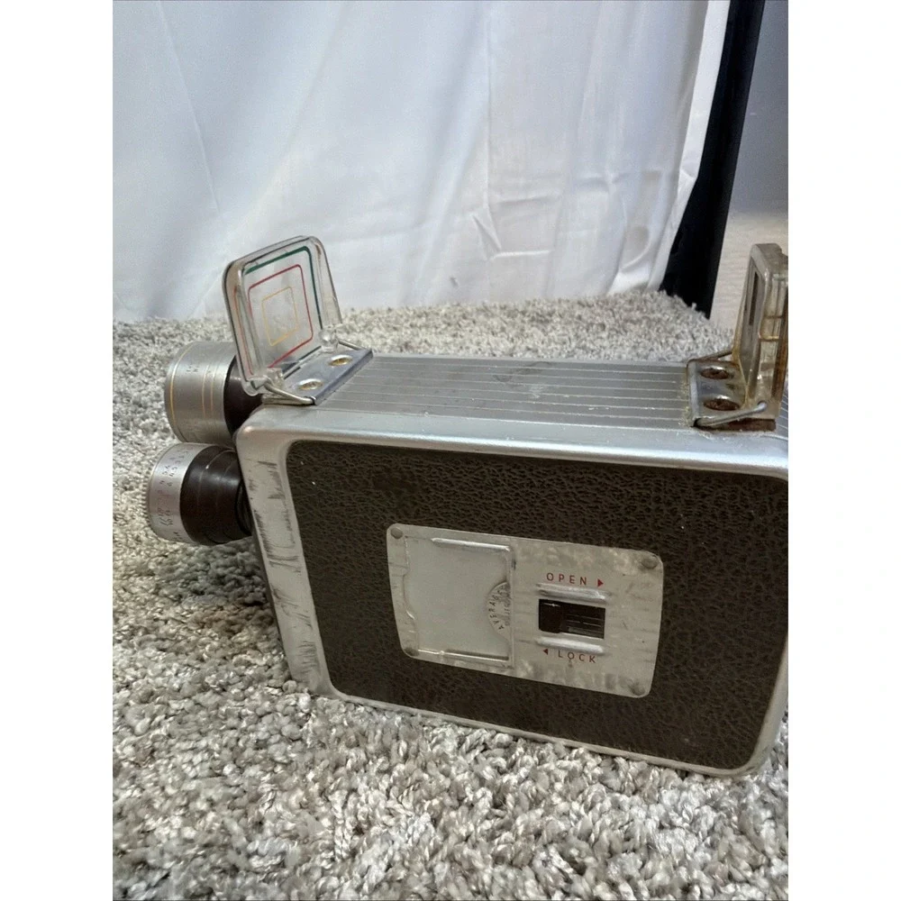 Kodak Brownie 8 mm Movie Camera with 3 lens Turret f/1.9